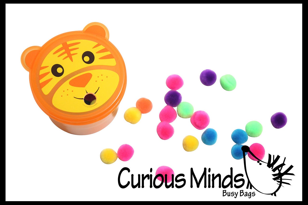 curious minds busy bags super soft doh filled stretch ball