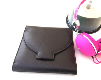 Personalized Handmade Leather CD storage, CD Case, CD Holder, Dvd Holder, Media Storage, Dvd Organizer, Cd storage case, Cd Binder, Storage