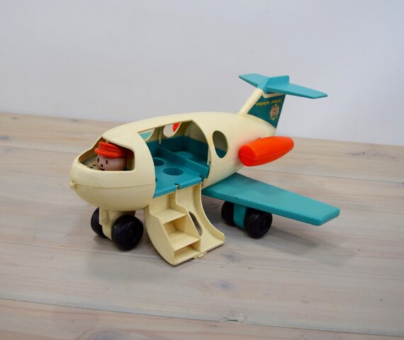 fisher price airplane vintage