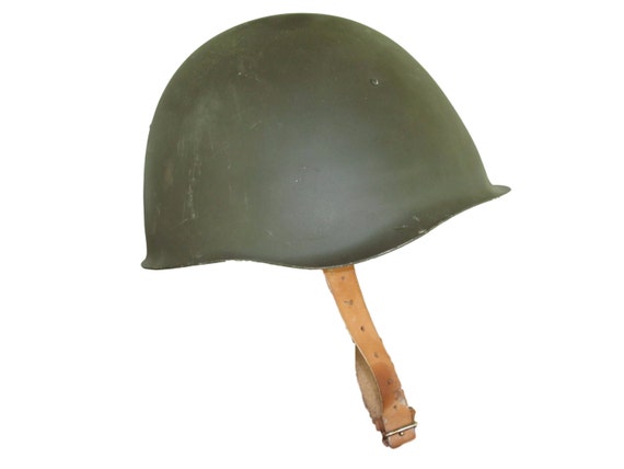 Cold War Polish Wz.50 Steel Helmet in Unissued by MikesMilitaria