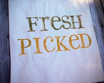Canvas Tote - Fresh Picked