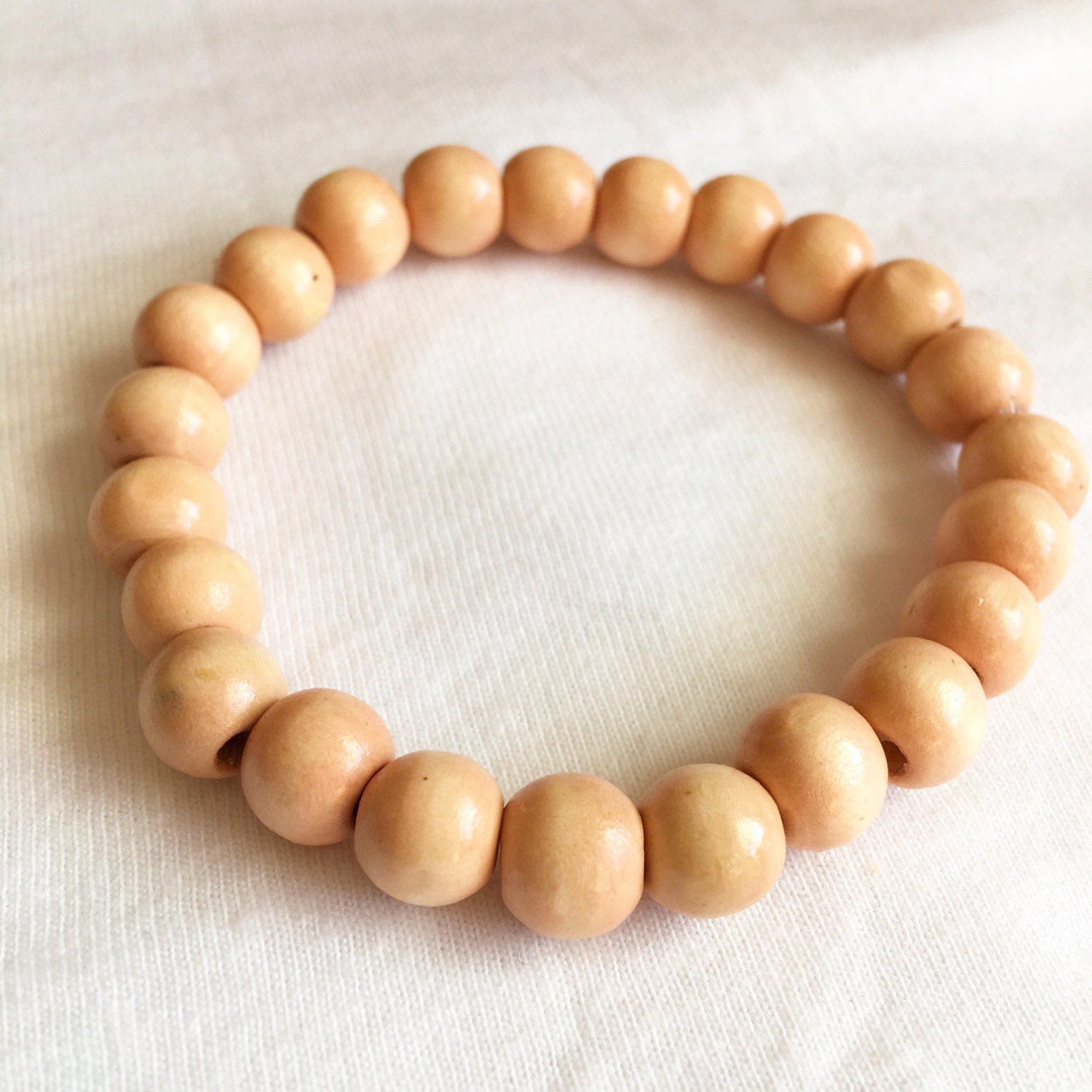 Wooden Bead Bracelet