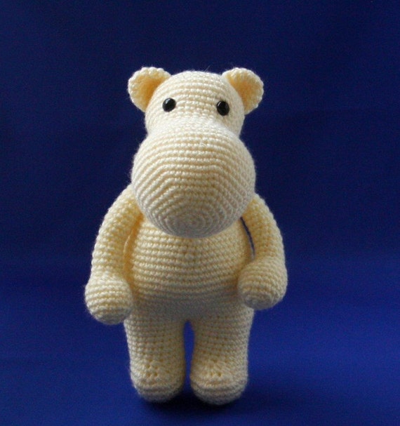 Hippo Amigurumi Amigurumi Hippo Crochet Hippo Plushie