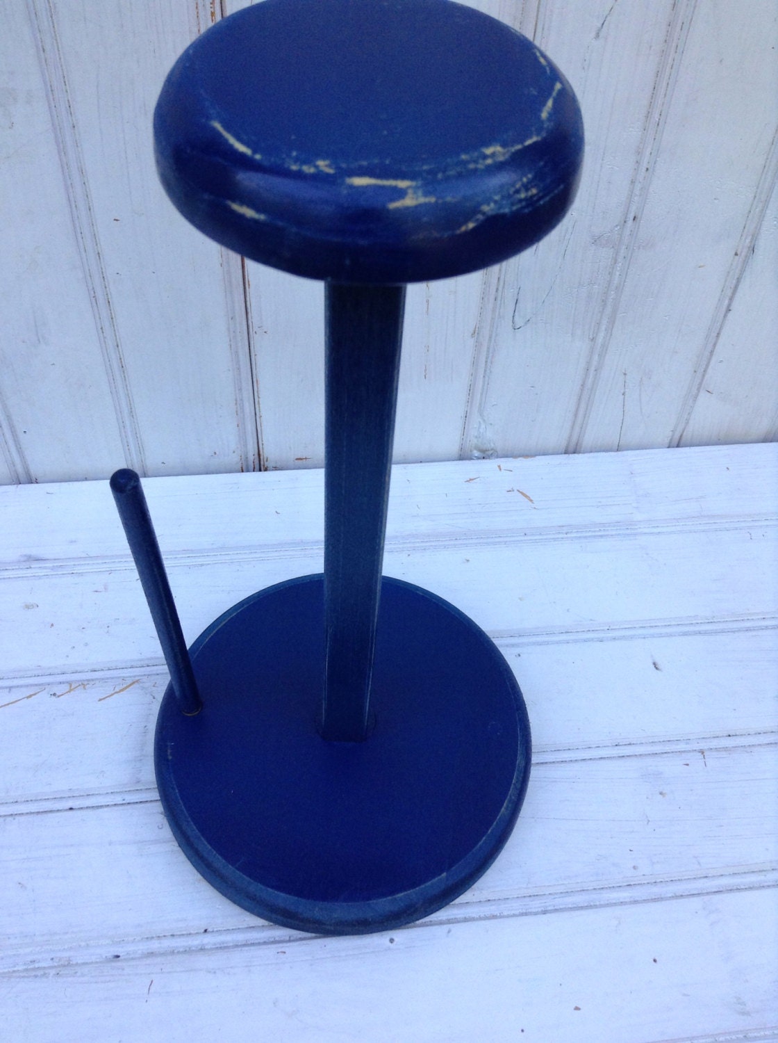 Paper Towel Holder Wood Paper Towel Holder Blue Kitchen