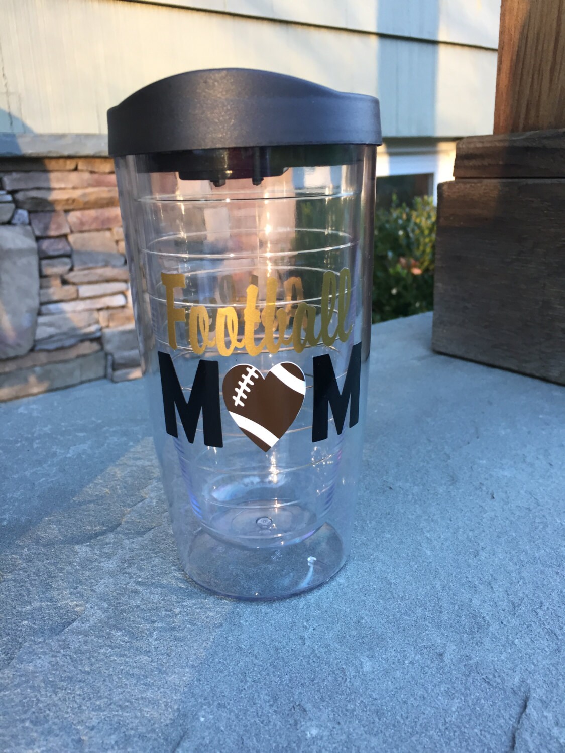Personalized tumbler football mom tumbler coach by TweetHeartDecor