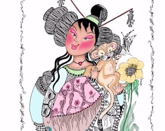 Colouring Book - Adult Colouring Book - Art Zine