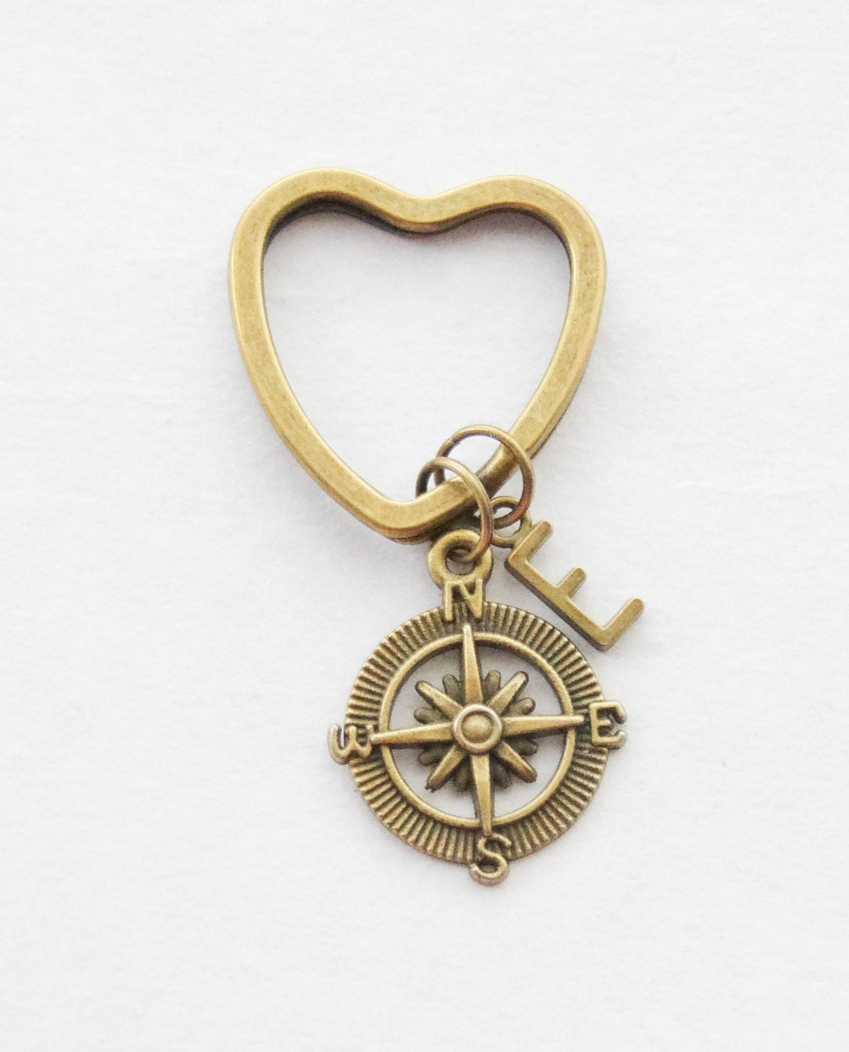 Travel Keychain Travel Gift Steampunk by SmittenKittenKendall