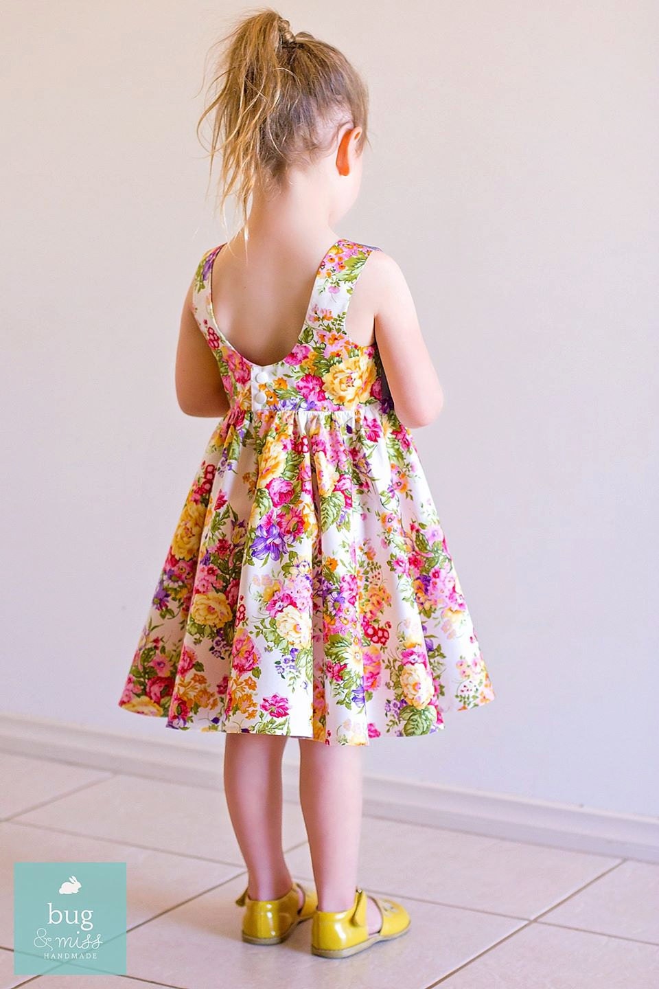 PATTERN Tea Party Dress PDF Sewing Pattern Instant