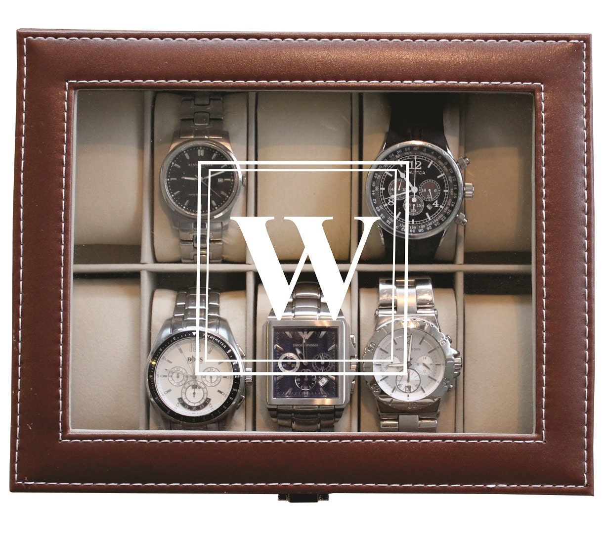 Personalized Watch Storage Box Groomsmen Gifts