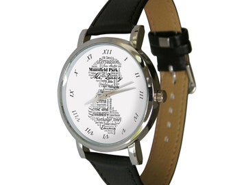 Jane Austen design watch. great gift for any Jane Austen fan
