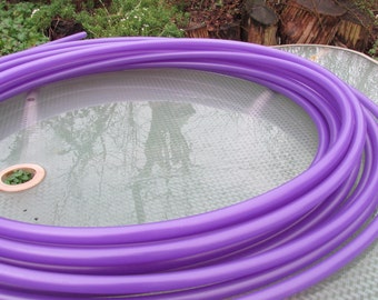 Ultraviolet UV Purple Polypro hoop--3/4" OD hula hoop--Intermediate/Advanced