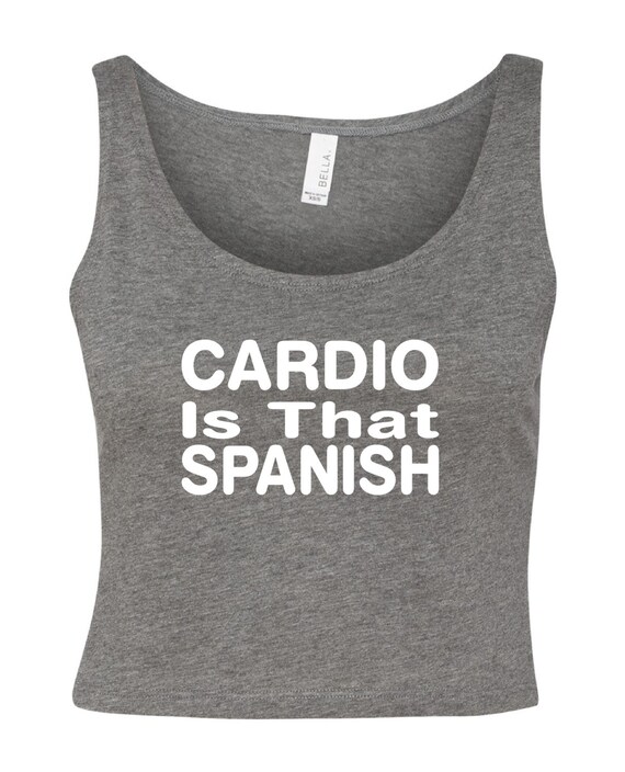 cardio is that spanish shirt