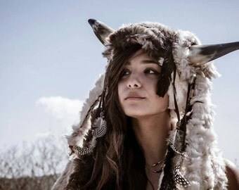 Viking costume head peace/ costume