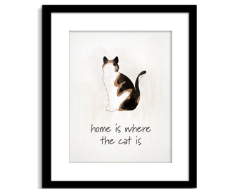 Cat Wall Art cat is an ahole cat sign funny cat wall art cat decor Cat Wall Art cat is an ahole cat sign funny cat wall art cat decor