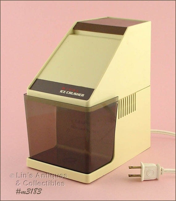 rival ice crusher vintage