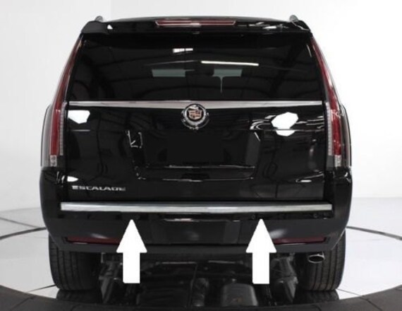 Chrome Rear Bumper Trim Molding Kit for Cadillac Escalade