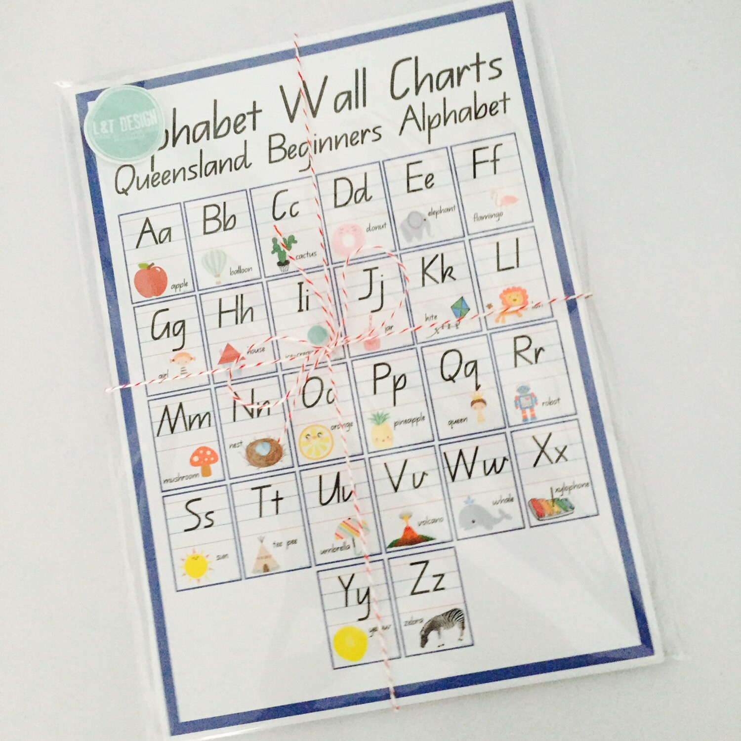 alphabet wall charts qld beginners alphabet