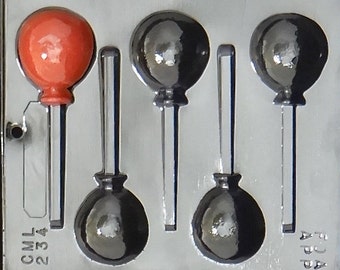 Balloon Lollipop Chocolate Candy Mold 234