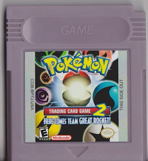 Gameboy Color Game Boy GBC Pokemon trading Card 2 Customized Gameboy Color Game Boy GBC Pokemon trading Card 2 Customized