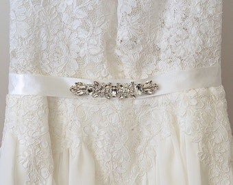 CARLY | Bridal Sash, Wedding Sash, Bridal Belt, Wedding Belt, Bridal accessories