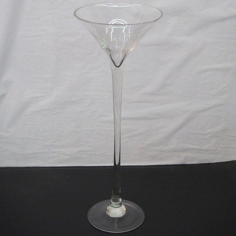 Tall Martini Glass Vases Wedding Centerpiece By Partyspin On Etsy