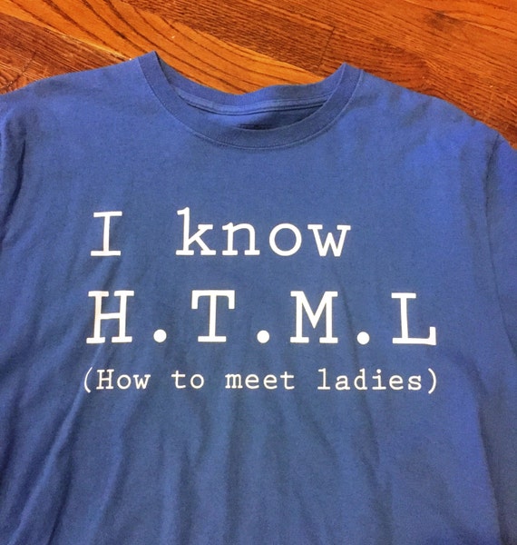 size XL computer joke tshirt by CrackysCloset on Etsy