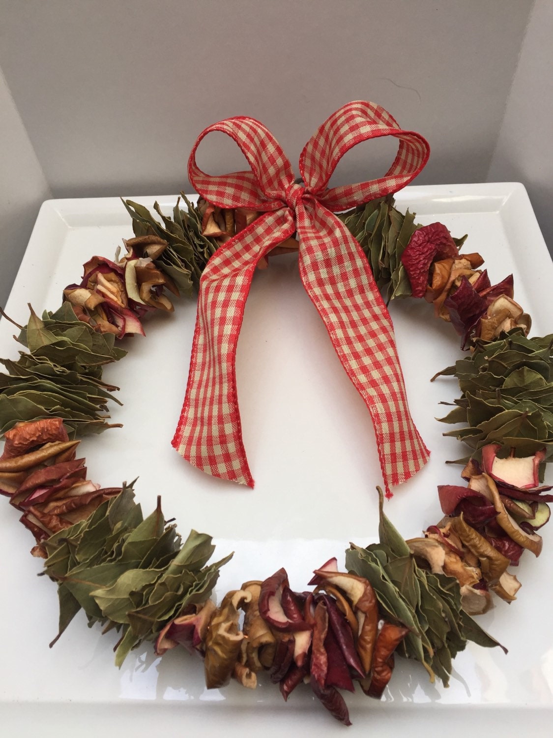 Apple and Spice wreath Dried Apple Wreath Kitchen Wreath