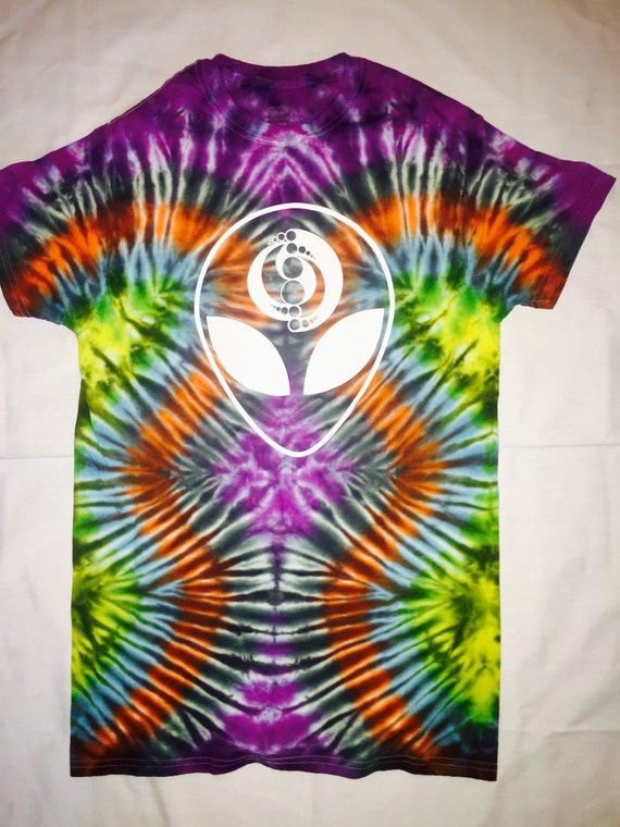 tie dye rave shirt