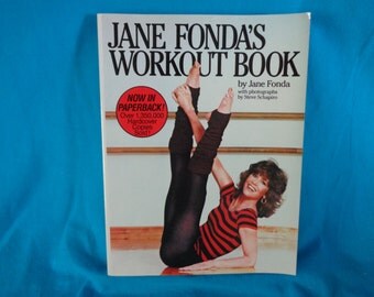vintage 1981 Jane Fonda's Workout Book by Jane Fonda