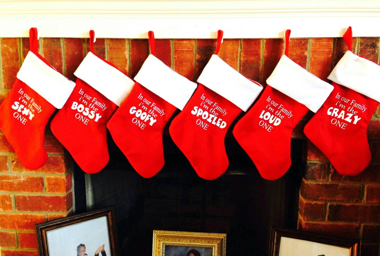 Uncategorized Funny Christmas Decorations Pictures family christmas stockings red funny decorations personalized stoc