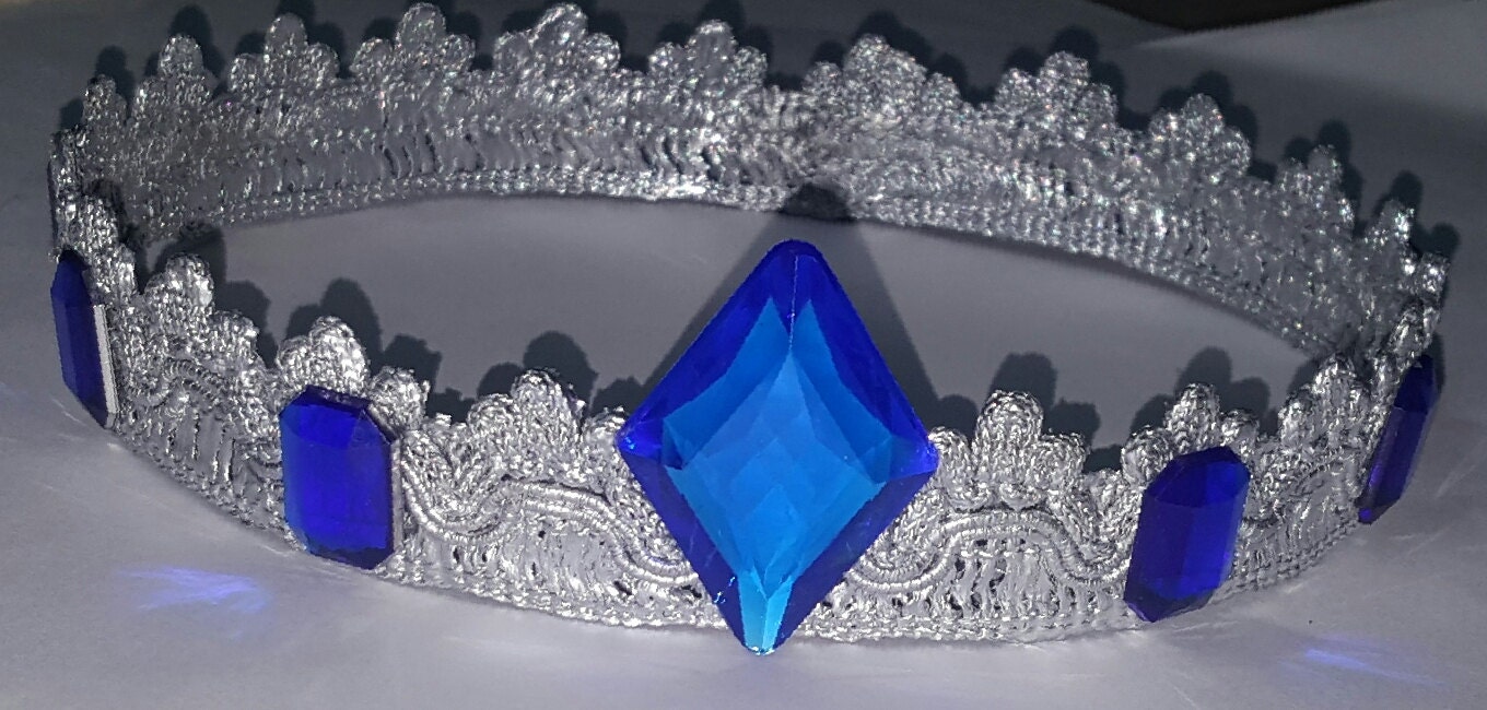 Silver Lace Crown Princess Crown Prince Crown 4 Jewel