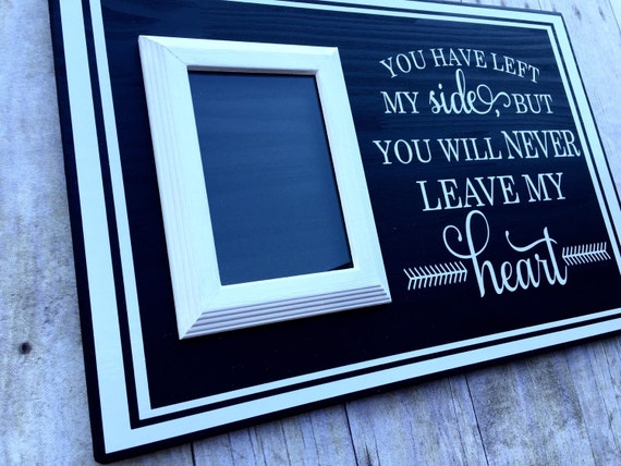 Memorial frame memorial picture frame in memory of frame