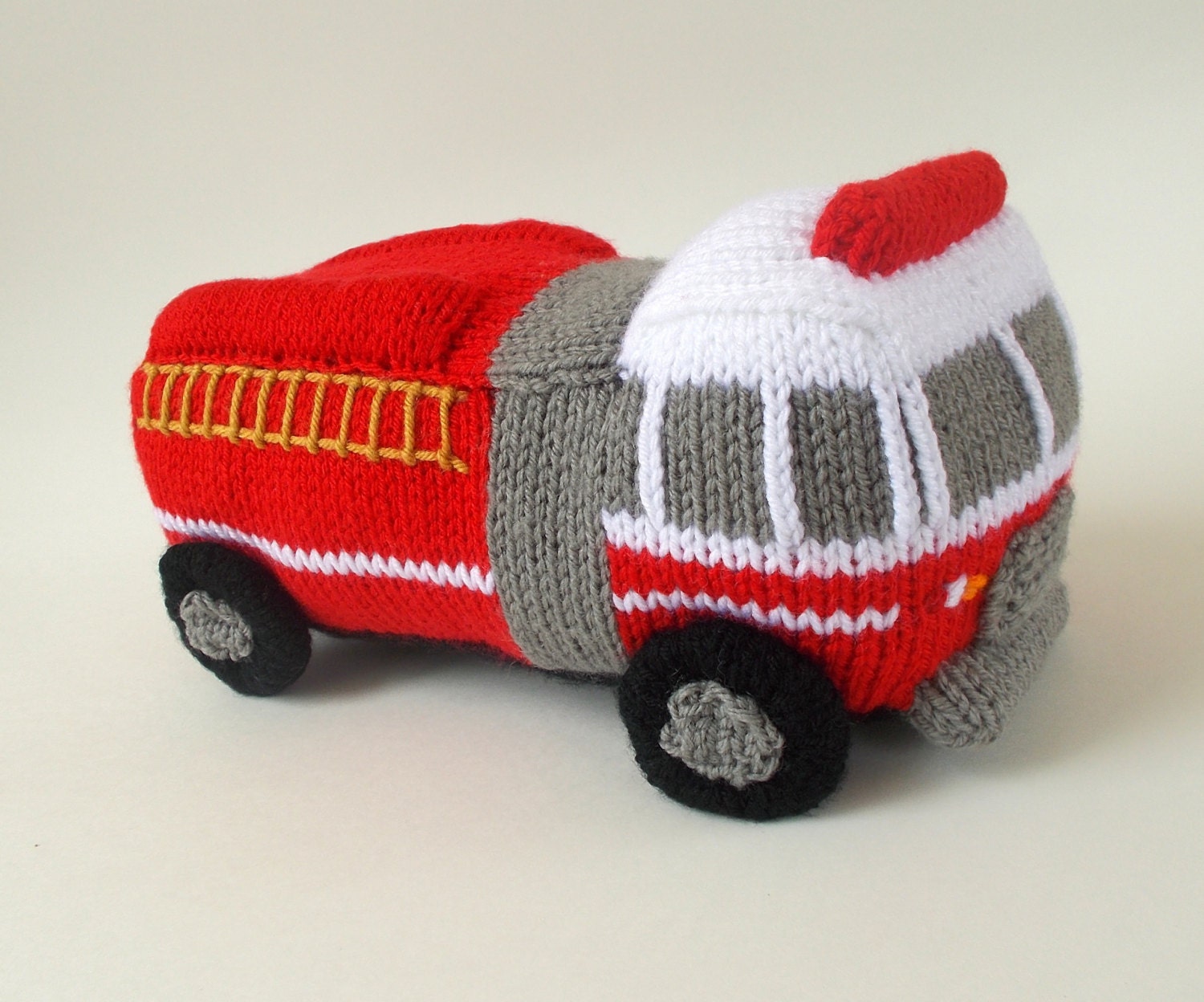 stuffed fire truck toy