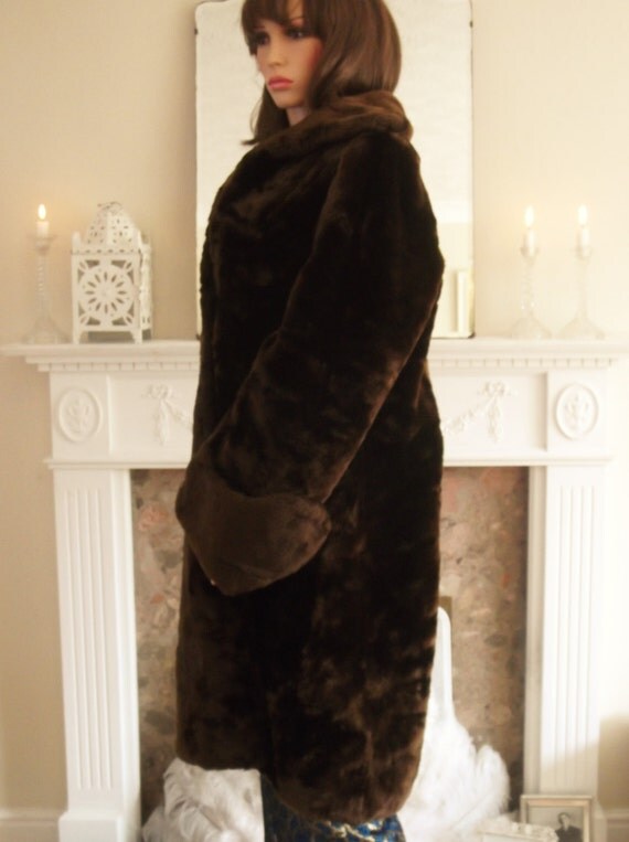 Maison Noir Mink Fur Coat Chocolate Brown Lull Monaco Dark Russian Sable Fur Coat With Cropped Sleeves