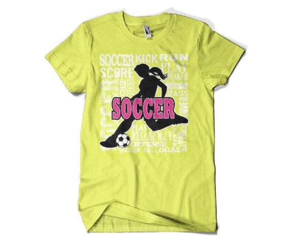 women soccer t shirt