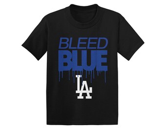 la bleeds blue shirt