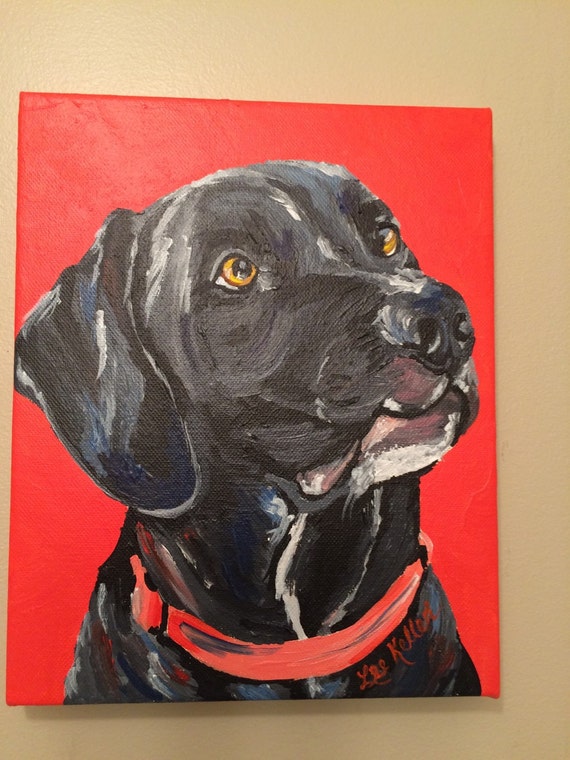 Custom Pet Painting Custom dog painting