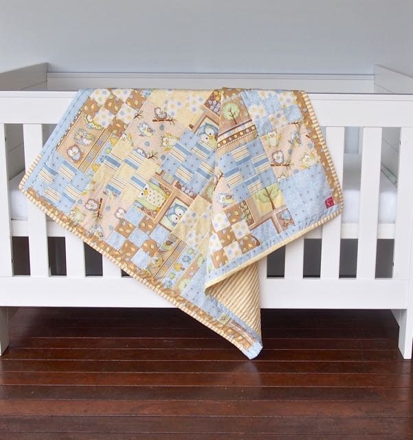 Baby Quilt Cot Quilt Baby Bedding Nursery Decor Baby