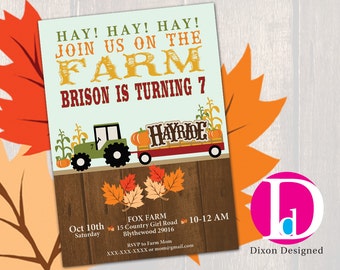 Hayride Invitations Free 6