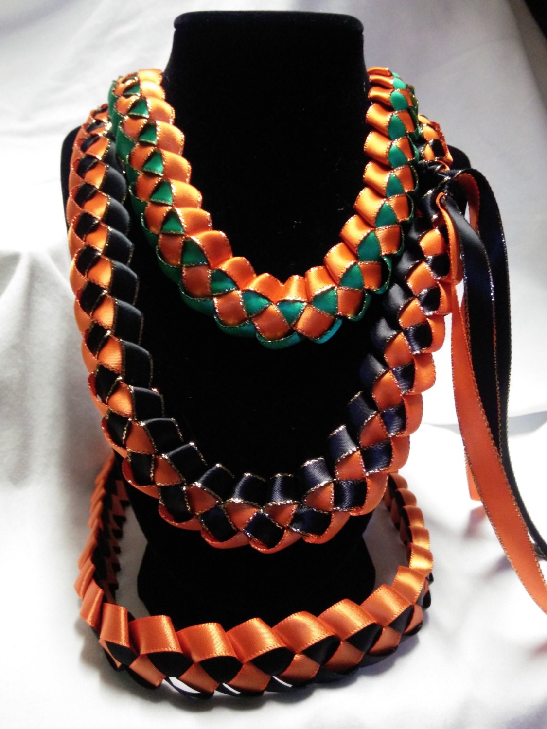 Ribbon Lei 3/8 Double faced satin