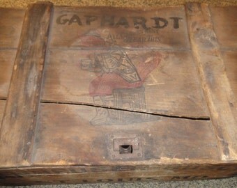 1917 Anheuser-Bush Wood Box