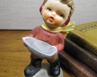 Porcelain Figurine - Small Boy - I'll Sing You A Song