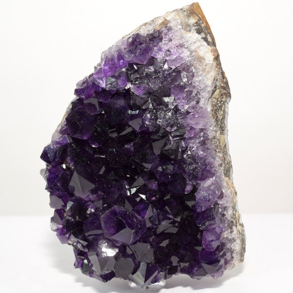4.25 Deep Purple Amethyst Crystal Cluster Rare Big Druzy
