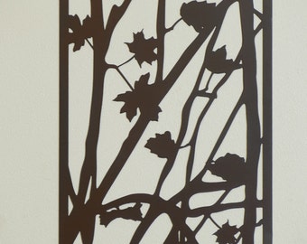Small Metal Wall Art metal leaf wall art | etsy Small Metal Wall Art metal leaf wall art | etsy