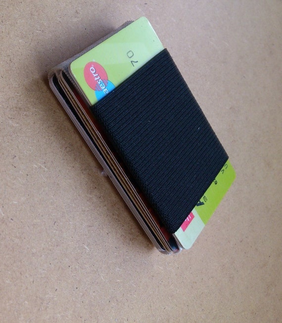 Slim rubber wallet minimalist Wallet Wallets for men by Denikros