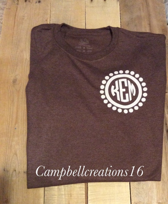 monogram long sleeve shirt