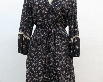 Vintage 1970s Gunne Sax Calico Prairie Dress by Jessica San Francisco