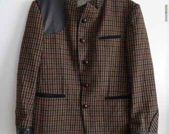 Veste homme a carreaux HIRMER en laine taille XL