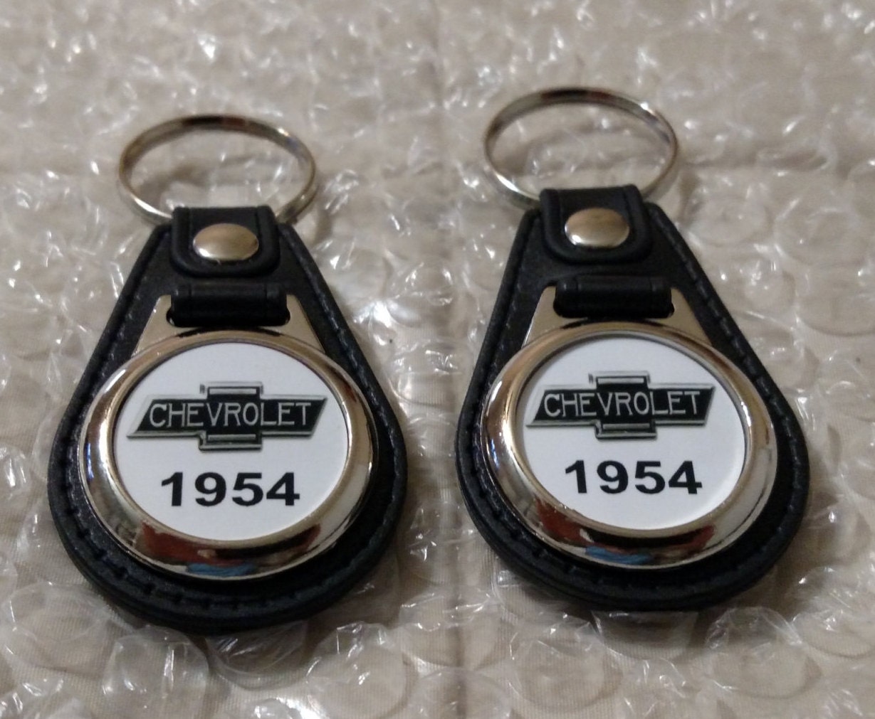 1954 CHEVROLET KEYCHAIN 2 pack classic muscle truck logo
