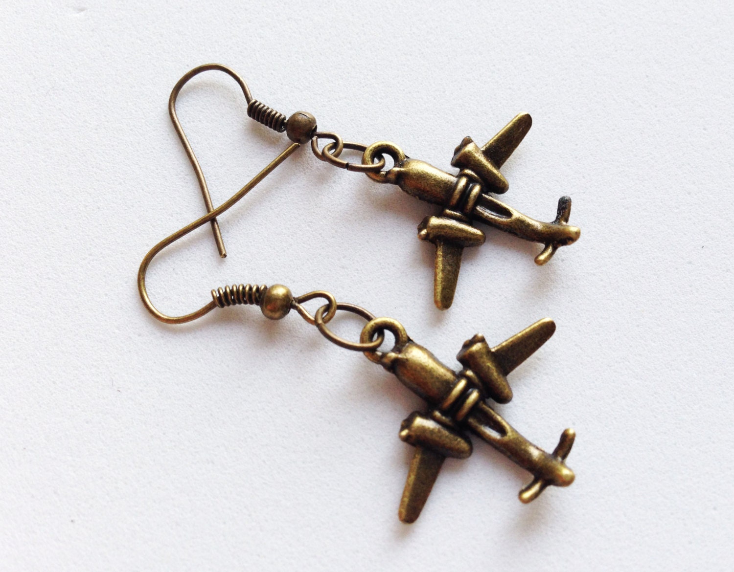 AIRPLANE Earrings Plane Earrings Airplane Jewelry Airplane